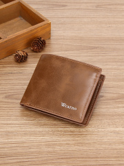 Men's PU wallet clip