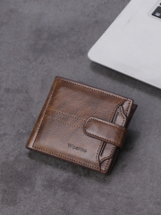 Men's PU Short Wallet