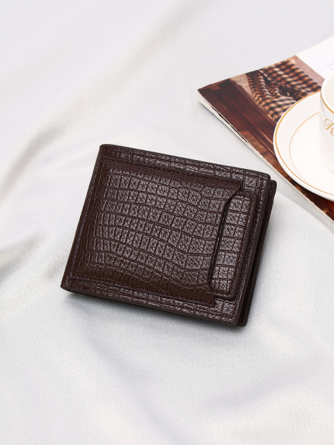 Portafoglio Semplice E Alla Moda Con Molteplici Slot Per Carte