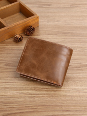 Men's PU wallet clip