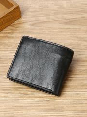 Men's PU wallet clip