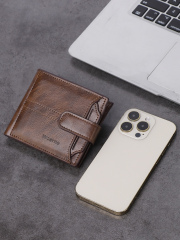 Men's PU Short Wallet