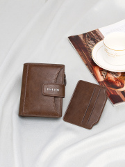 Men's PU Short Wallet