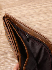 Men's PU wallet clip