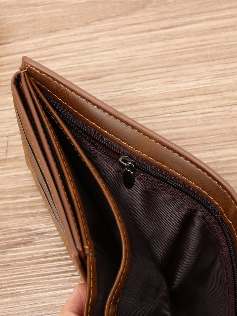 Men's PU wallet clip