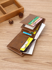 Men's PU wallet clip