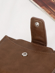 Men's PU Short Wallet