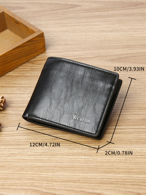 Men's PU wallet clip