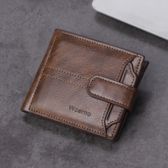 Men's PU Short Wallet