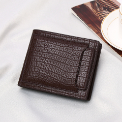 Portafoglio Semplice E Alla Moda Con Molteplici Slot Per Carte