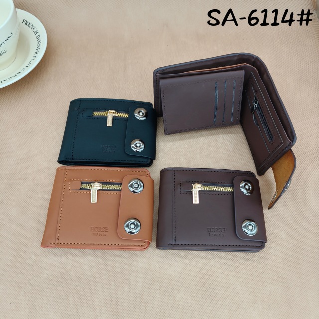 Men's PU Dollar wallet clip