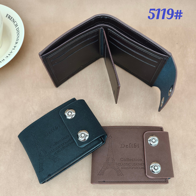 Men's PU Dollar wallet clip