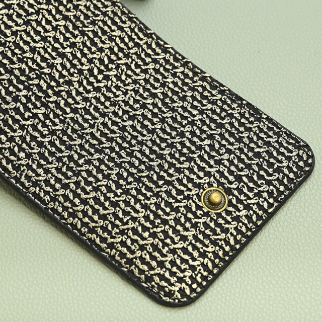 XY - 076# Braided Zipper Short Wallet