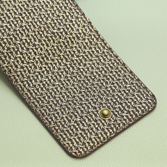 XY - 076# Braided Zipper Short Wallet