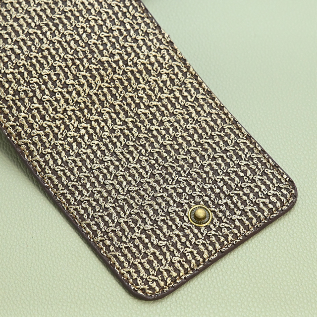 XY - 076# Braided Zipper Short Wallet