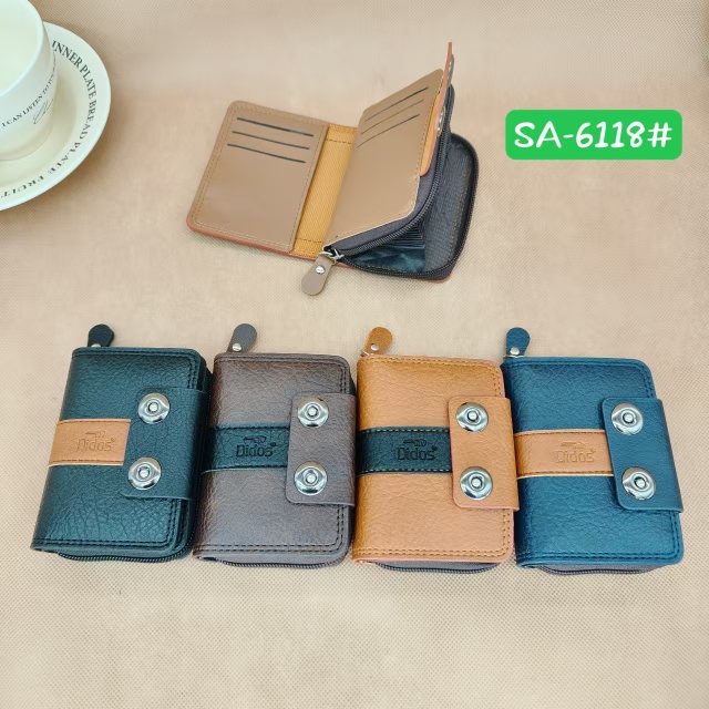 Men's fashion simple PU hinge buckle organ bag