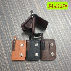 Men's fashion simple PU hinge buckle organ bag
