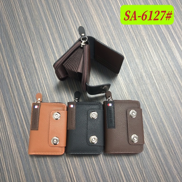 Men's fashion simple PU hinge buckle organ bag