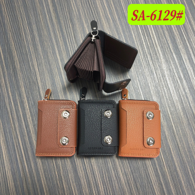 Men's fashion simple PU hinge buckle organ bag