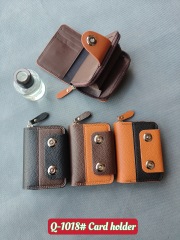 Men's fashion simple PU hinge buckle organ bag