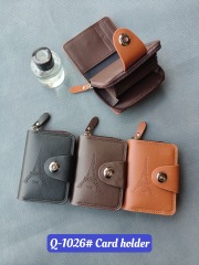 Men's fashion simple PU hinge buckle organ bag