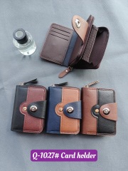 Men's fashion simple PU hinge buckle organ bag