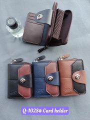 Men's fashion simple PU hinge buckle organ bag