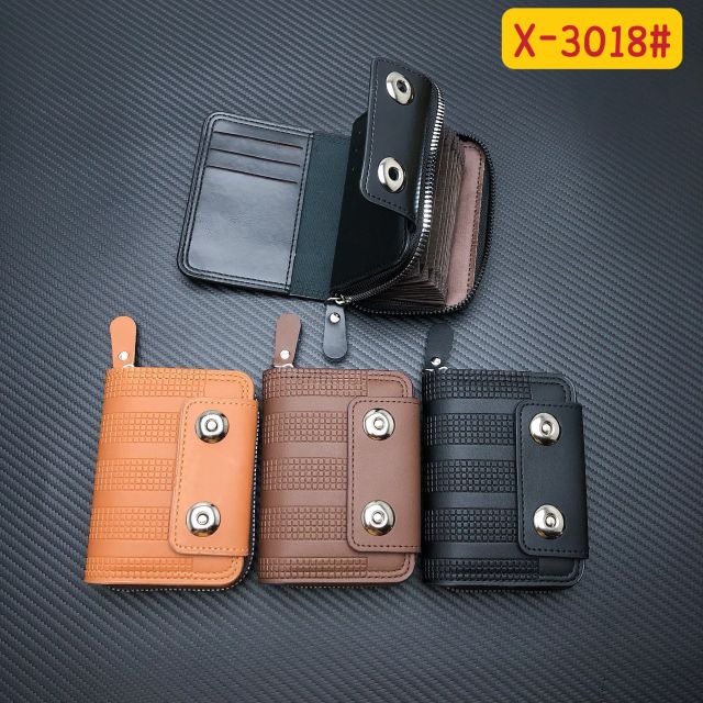 Men's fashion simple PU hinge buckle organ bag
