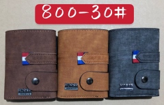 Men's PU aluminum case anti-theft card holder