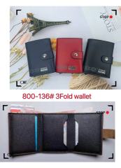 Men's PU aluminum case anti-theft card holder