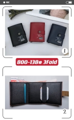 Men's PU aluminum case anti-theft card holder