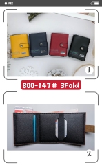 Men's PU aluminum case anti-theft card holder