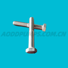 Y6-510-T HEX HEAD BOLT STAINLESS STEEL FIT ARO PUMPS