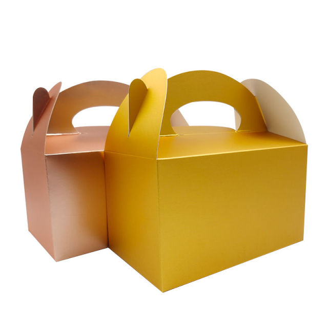Cheap custom logo brown kraft paperboard bolsas papel catering takeout to go paper takeaway burger meal cake food container box