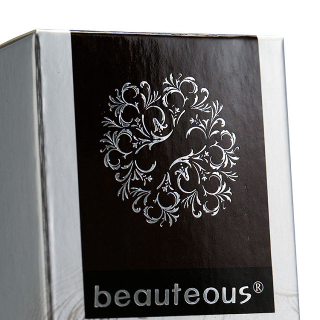 custom luxury high quality gold silver cosmetic packaging paper box