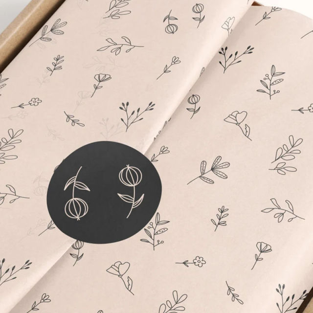 Custom Printed Gift Wrapping Paper - Wholesale Tissue Paper with Logo by LANZER