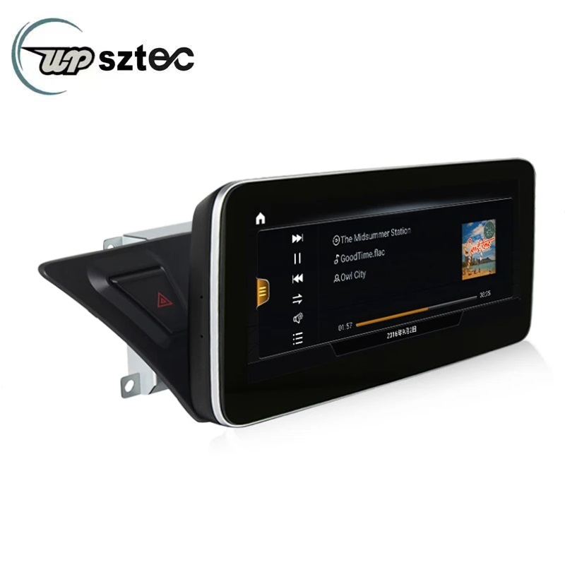 UPSZTEC HD Android 13 System Qualcomm 662 Car Screen Player For Audi A4L A5 2009-2017 GPS Navi Multimedia Stereo WIFI 4G Wireless Carplay