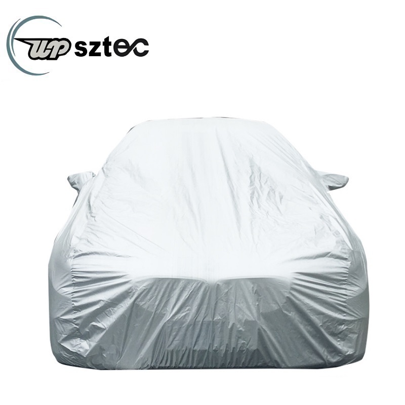 UPSZTEC Car Cover Outdoor Protection Full Exterior Snow Cover Sunshade Dustproof Protection Cover Universal