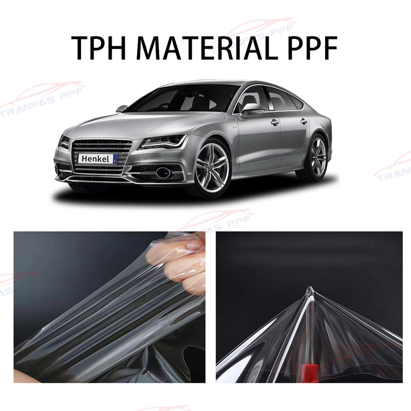 TPH CAR Film 7.5mil Self Healing PPF TPU TPH Film Anti Yellowing Anti Scratch 1.52*15m Car Paint Protection Film