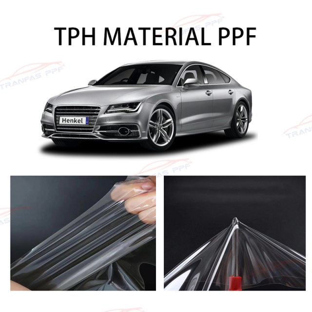 TPH CAR Film 7.5mil Self Healing PPF TPU TPH Film Anti Yellowing Anti Scratch 1.52*15m Car Paint Protection Film