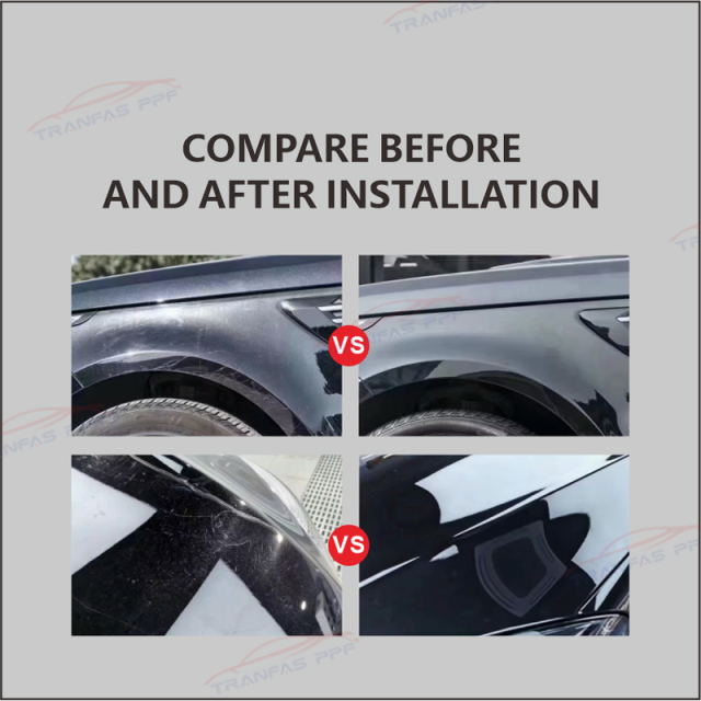 Super Glossy PPF TPU Transparent Film Paint Protection Film Self Healing Anti Yellowing TPU Film 1.52*15M 6.5MIL 10 MiL