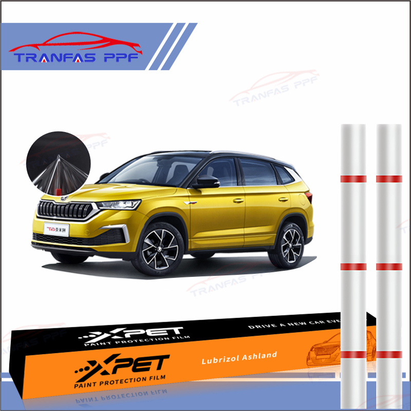 Tranfas PPF 8.5mil PPF Paint Protection Film Transparent PPF TPU Glossy 1.52*15M PPF Self Healing Anti Yellow Car Film