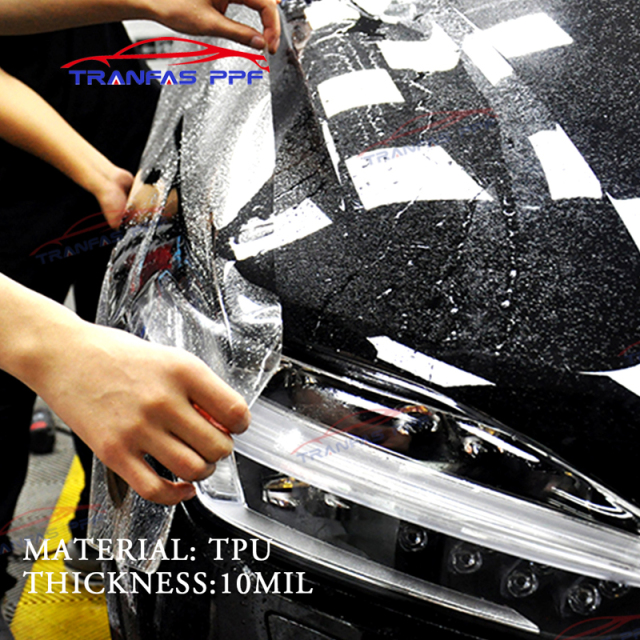 Super Glossy PPF TPU Transparent Film Paint Protection Film Self Healing Anti Yellowing TPU Film 1.52*15M 6.5MIL 10 MiL