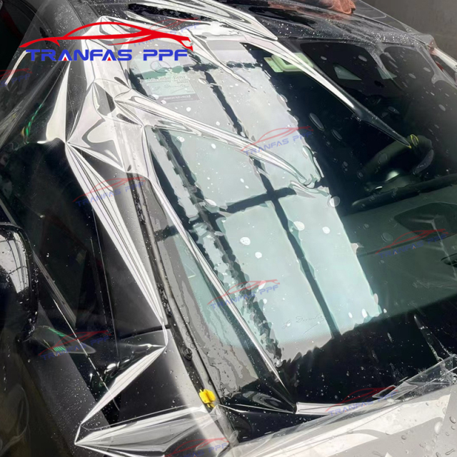 TPU Windshield Protection Film 8 mil UV Window Film High Hydrophobic Transparent Window Tint Film 1.52*15M