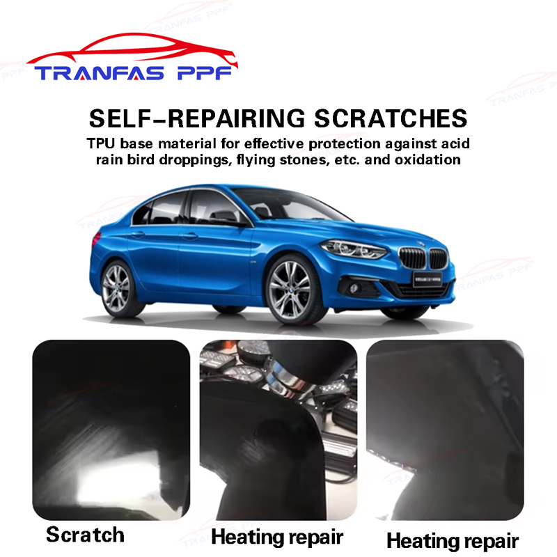 TPU Windshield Protection Film 8 mil UV Window Film High Hydrophobic Transparent Window Tint Film 1.52*15M