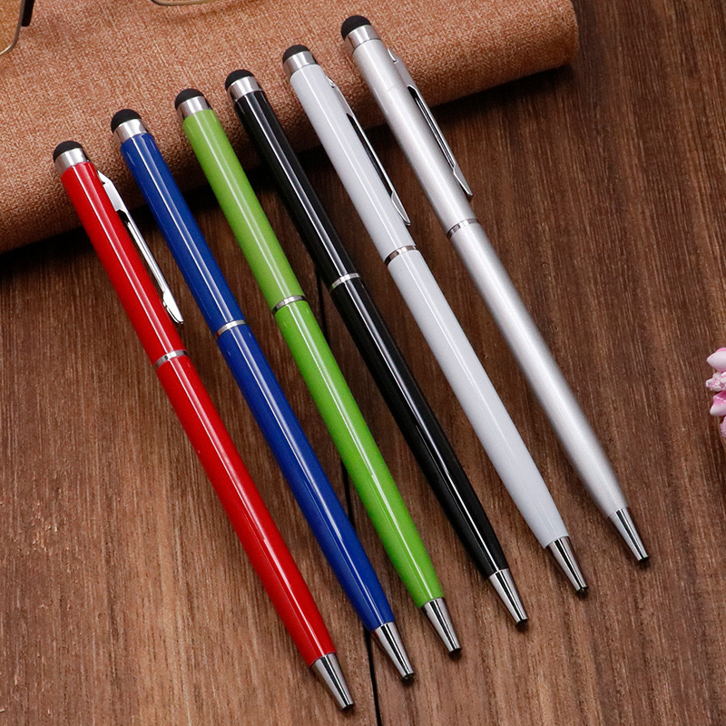 Promotional Custom Metal Stylus Ballpoint Pen For Touch Screen
