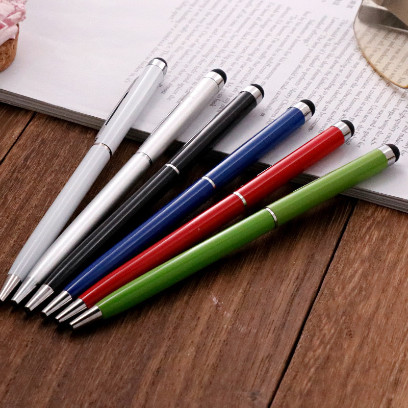 Promotional Custom Metal Stylus Ballpoint Pen For Touch Screen