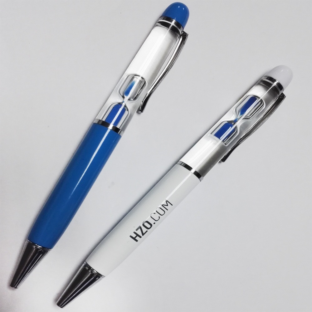 New Design Magnetic Liquid Pen with Float Inside Custom 3D Floating Logo Water Metal Pen