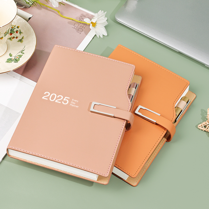 300+ Pages Wholesale Thick Personalised Custom Best A5 Handcover Notebook with Pen Holder Just for You