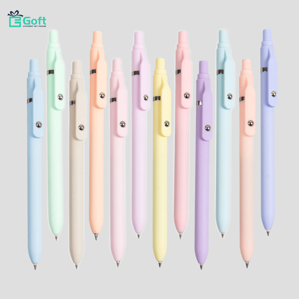Wholesale Personalized Macaron Multcolor High Quality Luxury Gel Roller Pen with Bead